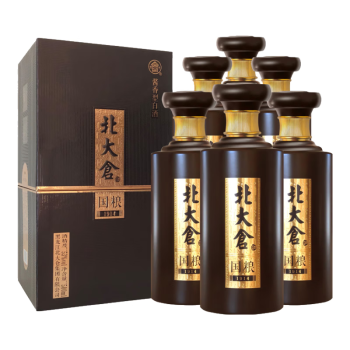 北大仓 国粮1914 酱香型白酒 53度 500ml*6瓶 整箱装 商务送礼