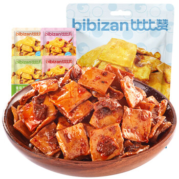 比比赞（BIBIZAN）香菇豆干混合味250g