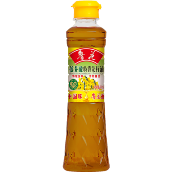 鲁花低芥酸特香菜籽油 非转基因 物理压榨 粮油 食用油 380ml*1