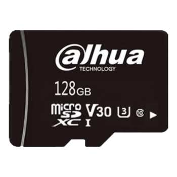 alhua大华128GB TF（MicroSD）存储卡 D100系列 读速100MB/S高速内存卡行车记录仪卡DH-TF-D100-128GB