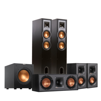 杰士（Klipsch）R-26F 家庭影院 5.1电视音箱 落地影院 组合音响 客厅影院 HiFi高保真套装