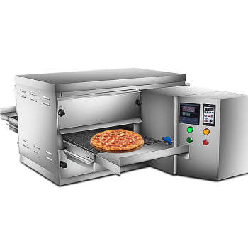 喜莱盛烤箱商用披萨烤炉履带链条 燃气型热风循环大容量商用烤箱FGP-32G