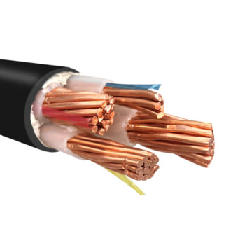 KAFT纯铜国标电缆线YJV VV4芯X16 平方户外电线 1米  4*16+1*10m2 