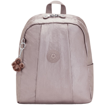 KIPLING【520礼物】猴子包巧淡雅金属榛果色时髦百搭设计后背包HAYDEE