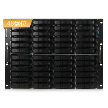 TOPAVID SRB8L8548G3 48盘 标配不含存储容量 50G万兆光纤磁盘阵列 网络存储 万兆网络磁盘阵列