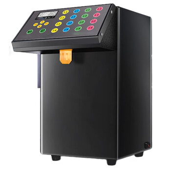 欧斯若 果糖定量机商用奶茶店专用吧台全自动全套设备台湾果糖机仪   8L工程款/黑色/16键（主板）