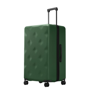 不莱玫大容量行李箱女拉杆箱男密码箱万向轮学生旅行箱24英寸 绿色