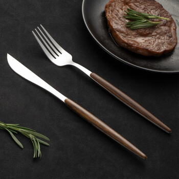 拜格（BAYCO）不锈钢西餐牛排刀叉套装 餐叉餐勺餐刀西餐餐具套装 2件套 BX4561