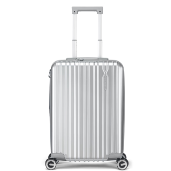 美旅箱包艾米同款大容量行李箱24英寸拉杆箱顺滑飞机轮薯条箱79B金属银