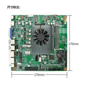 eip控汇 EITX-7390迷你ITX工控主板千兆2网i5-8265U小主板CPU套装游戏家用办公DDR4工业电脑服务器