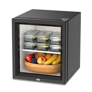 乐创（lecon）50升食品留样柜水果保鲜饮料冷藏展示柜小型冰箱带锁LC-SC-50