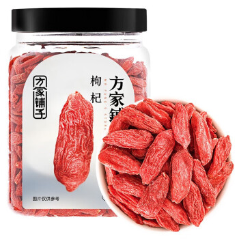 方家铺子 红枸杞干 色泽红润 滋味甘甜 可搭龙眼煲汤 枸杞300g*1瓶