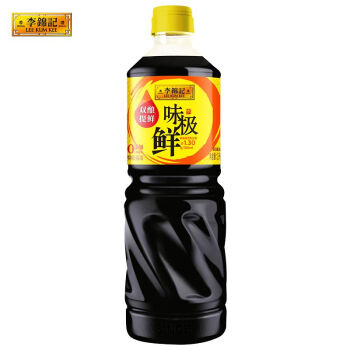 李锦记味极鲜特级酱油1L  0添加防腐剂 特级酿造 拌焖炖炒鲜生抽