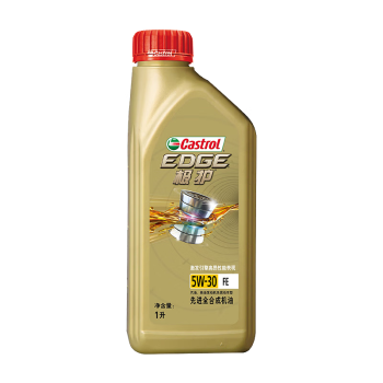 嘉实多（Castrol） 极护钛流体 全合成机油 汽机油5W-30 FE 1L 汽车保养