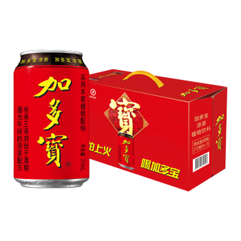 加多宝凉茶植物饮料 茶饮料 310ml*15罐（新老包装随机发货）