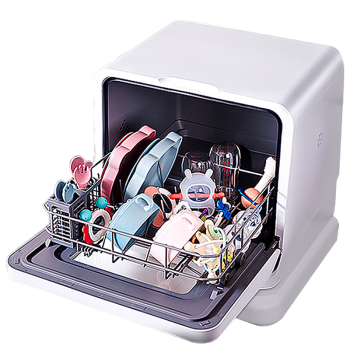 科勒（KOHLER）免安装洗碗机 台式消毒一体 台上小型自动智能刷碗机 72℃高温除菌 母婴洗 餐具果蔬洗39843T-NA
