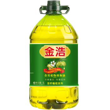 金浩（JINHAO）食用油 茶籽橄榄食用植物调和油5L
