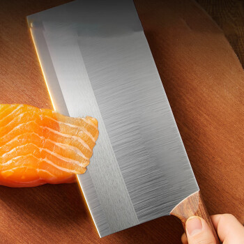 ZGYFJCH 中式厨师专业刀具菜刀 厨房家用锻打切菜刀切片切肉刀2号厨片刀