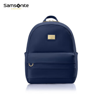 新秀丽（Samsonite）女士双肩电脑包商务旅行通勤包NX1*41001 藏蓝色礼物