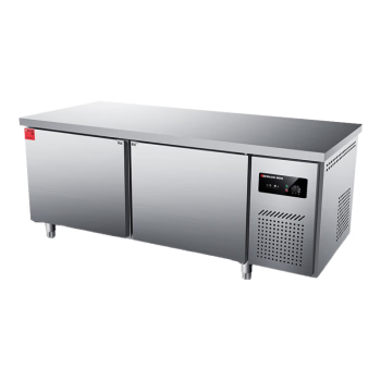 德玛仕（DEMASHI）纯铜管保鲜冷藏工作台 厨房卧式操作台冰柜 TDC-18A80DH 全冷冻180*80*80【豪华款】
