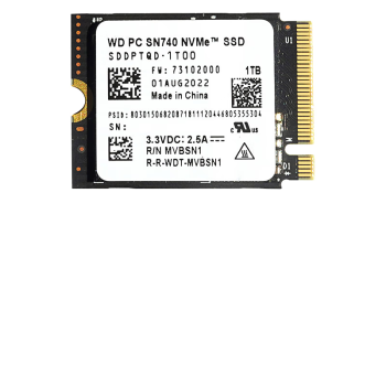西部数据（Western Digital）SN740 2230固态硬盘1TB NVMEPCIE4.0笔记本台式机硬盘OEM盘