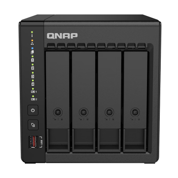 威联通（QNAP）TS-464C2 宇宙魔方四核心处理器nas网络存储服务器内置双M.2插槽（含硬盘8T*2）