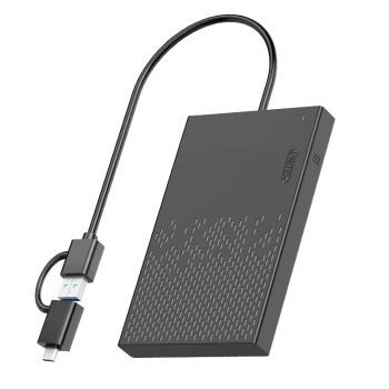 优越者移动硬盘盒2.5英寸USB3.0外置壳适用SATA串口笔记本平板电脑台式机固态机械SSD硬盘读取盒子S233D