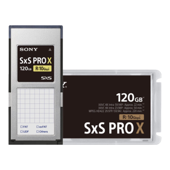 索尼（SONY）SBP-120F 专业广播级摄像机存储卡 120G SXS Pro X存储卡（PXW-Z280、X280、X160、F55/F5等）\t