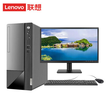 联想（Lenovo）扬天M460电脑台式机 酷睿i7-12700 16G 1T+ 512G固态  集显 23.8显示器 办公台式机电脑整机全套