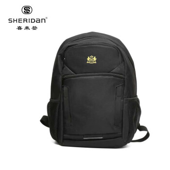 SHERIDan双肩包新款商务背包大容量背包SHB190451 黑色 1 