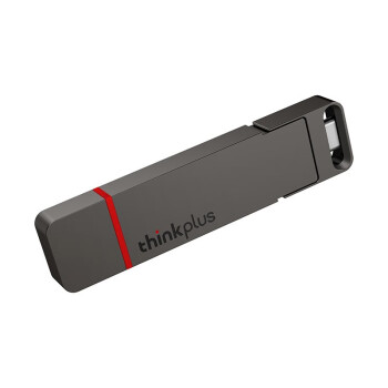 联想（ThinkPlus）TU200PRO移动固态U盘USB3.2+Type-C双接口手机电脑两用 1TB 黑灰色 