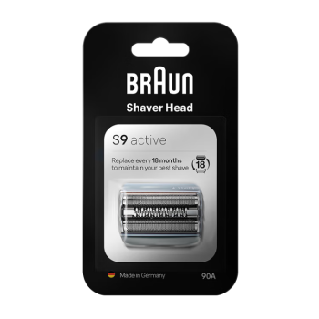 博朗（BRAUN）电动剃须刀配件9系90A刀头网膜组合