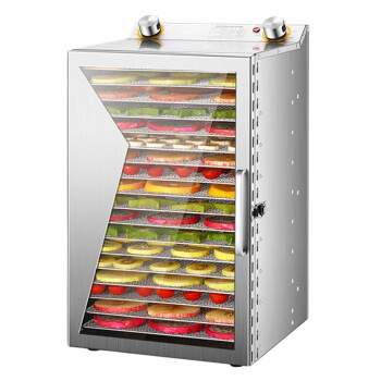 苏勒水果干果机烘风干机食品商用蔬菜宠物零食肉药材脱水多功能   18层干果机 