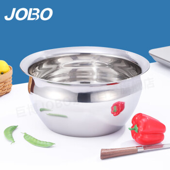 巨博（JOBO）不锈钢鼓形油缸 油鼓调料缸油罐餐饮厨师用11英寸