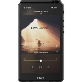 HiBy R6三代 海贝音乐播放器 无损HiFi安卓便携DSD解码MP3 A/AB类耳放 高通665 5.0英寸 黑色