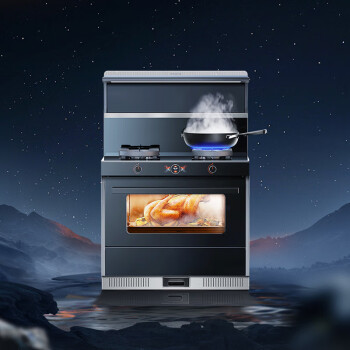亿田（entive）JJZT-ZC3ZK-A集成灶蒸烤一体 家用蒸箱烤箱 集成灶一体灶 钢化玻璃台面 右排天然气