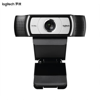 罗技（Logitech）C930c高清网络摄像头 电脑笔记本视频会议直播摄像头 1080P带麦克风 黑色