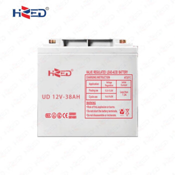Hertzeden HE-DC/1238 铅酸蓄电池 12V/38ah 通用型电池 195*167*170mm 单位：个