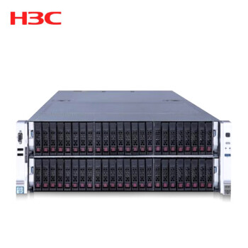 H3CR6900G3服务器(4颗金牌6240-4x18核2.6GHz/256G内存/2块960G固态+6块2.4T SAS/RAID1+5/双电)4U