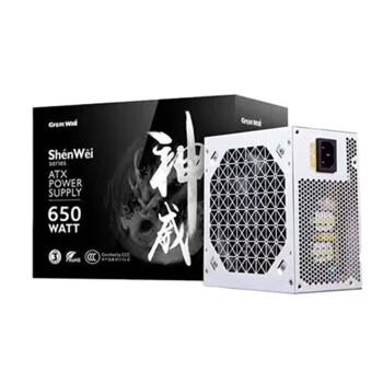 长城（Great Wall）神威GW-7500sw额定650W游戏电源台式机电脑静音电源 盒包