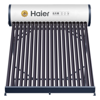 海尔（Haier）Q-B-J-1-150/2.50/0.05-D/CQ6 150升20根真空管一级能效光电两用自动上水太阳能热水器（3-5人）