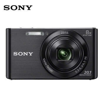索尼（SONY）DSC-W830 便携数码相机 卡片机 黑色（约2010万有效像素 8倍光学变焦）含128G卡+读卡器