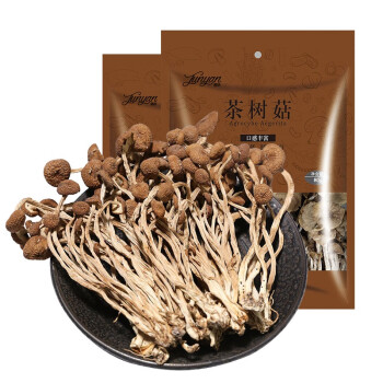 菌妍食品 茶树菇80g/袋 干菇煲汤  3袋起售