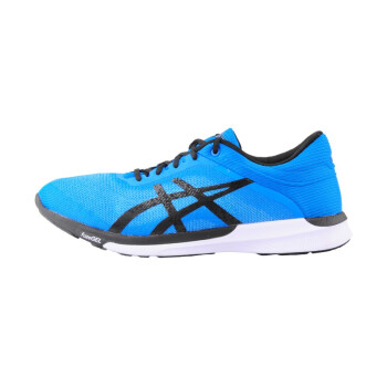 亚瑟士asics跑鞋男女款跑步鞋运动鞋缓冲减震稳定透气T7E0N/T718N T718N-6790 蓝色/黑色 40.5