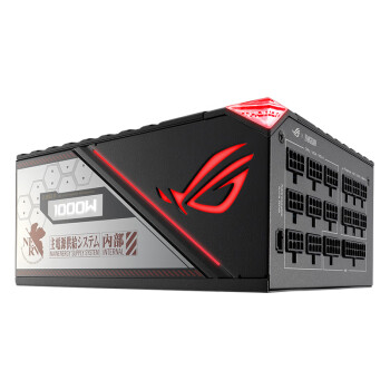 华硕（ASUS）ROG THOR雷神二代1000W电源 EVA-2号机 新世纪福音战士 | 限量版 白金认证/PCIE5.0/神光同步YFS