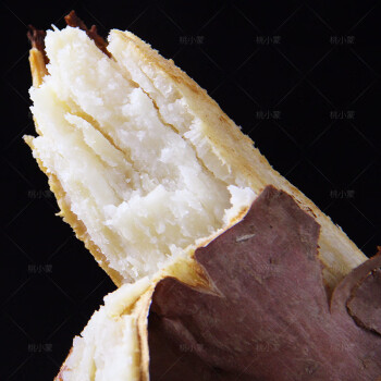 桃小蒙白心牛奶冰糖薯 山东新鲜地瓜白薯哈密薯生鲜番薯蜜薯 4.5-5斤 中果