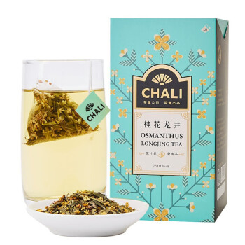 茶里（CHALI）桂花龙井盒装36g（18包）