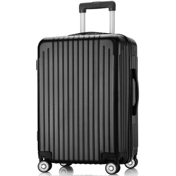 梵地亚行李箱男28英寸大容量万向轮拉杆箱包女密码箱飞机旅行箱皮箱子黑