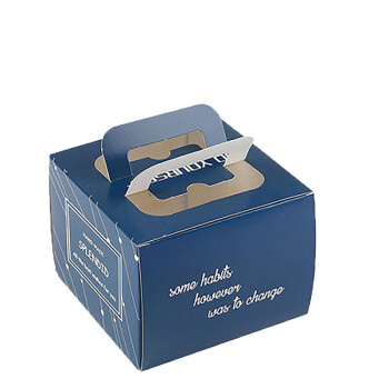 畅宝森 小4寸烘焙包装盒50个装迷你手提蛋糕盒 常规 多款可选2件起购JR1