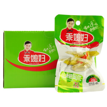 乖媳妇 山椒凤爪600g(20g*30包)整盒装 泡椒凤爪鸡肉零食品重庆特产零嘴 